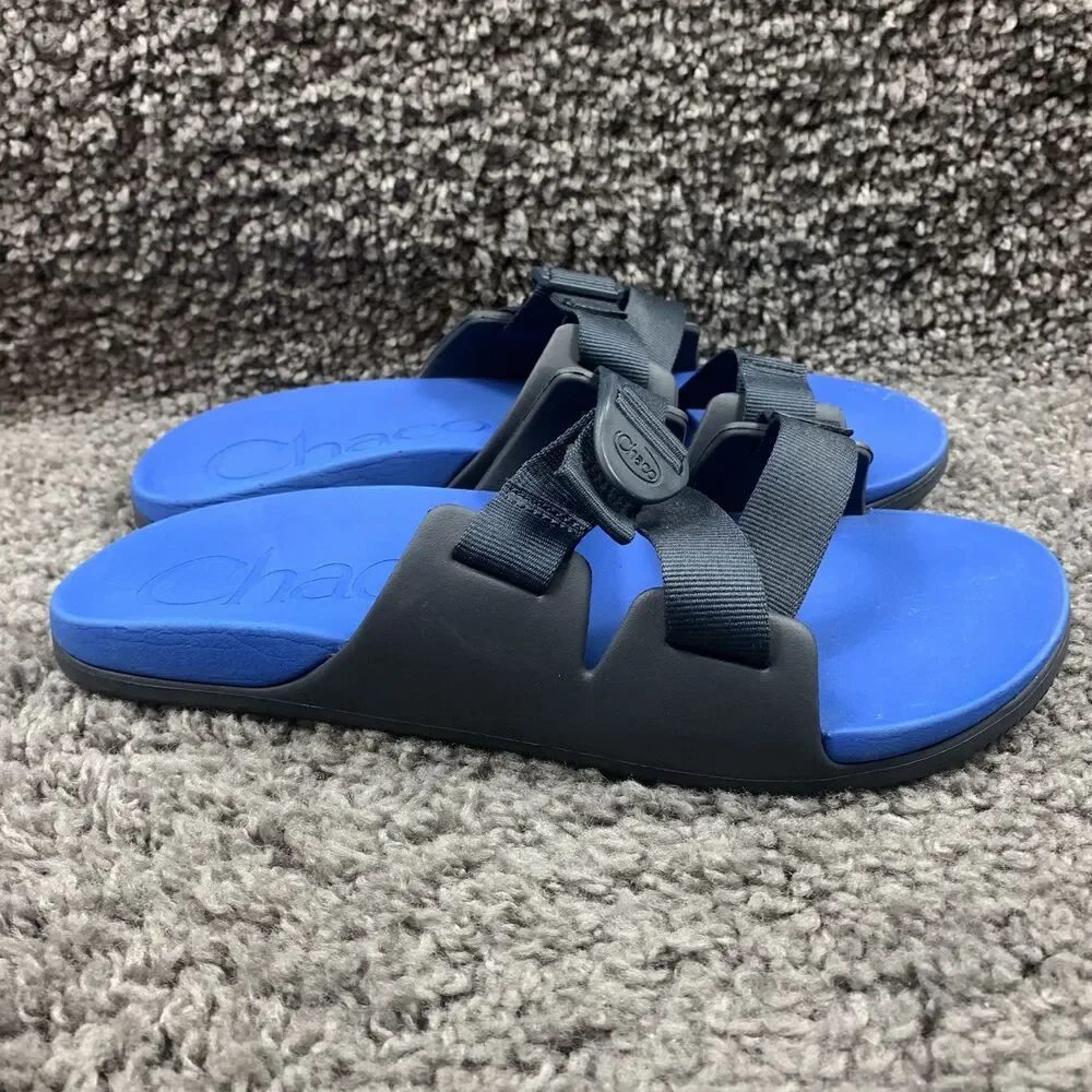 Chaco Chillos Slide Sports Sandals Active Blue JCH107099 Men’s Size 12